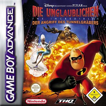 Die Unglaublichen - The Incredibles: Angriff des Tunnelgrbers Nintendo Game Boy Advance