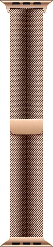 Apple Watch 44/45/46/49 mm Bracelet Milanais S/M or