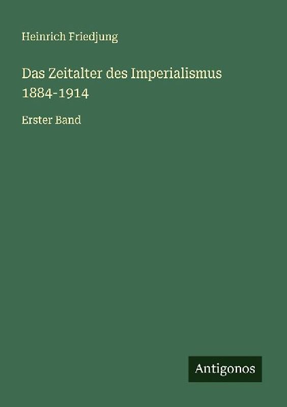 Das Zeitalter des Imperialismus 1884-1914
