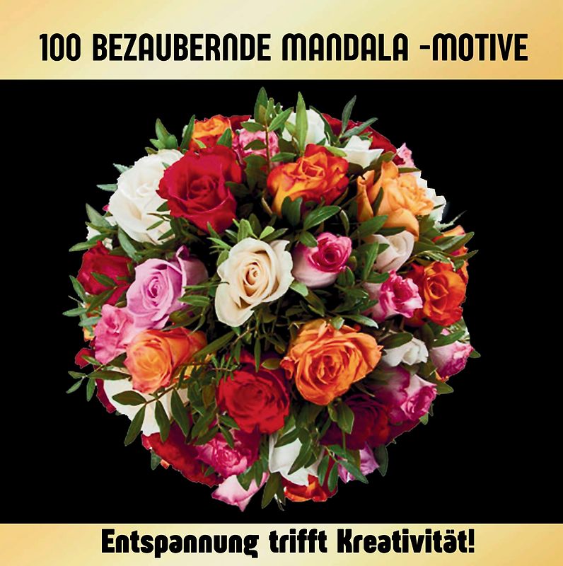 Blumen-Mandalas zum Ausmalen