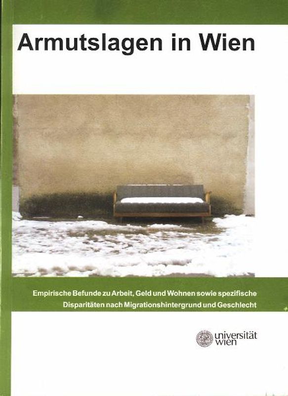 Armutslagen in Wien. Empirische Befunde zu Arbeit, Geld und Wohnen sowie spezifische Disparitäten nach Migrationshintergrund und Geschlecht