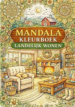 Mandala kleurboek, Landelijk wonen