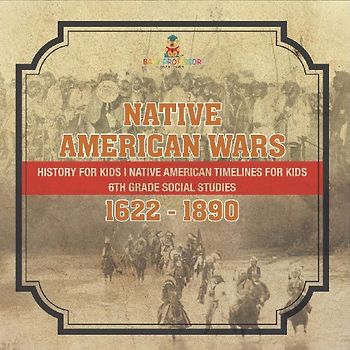 Native American Wars 1622 - 1890 - History for Kids | Native American Timelines for Kids | 6th Grade Social Studies