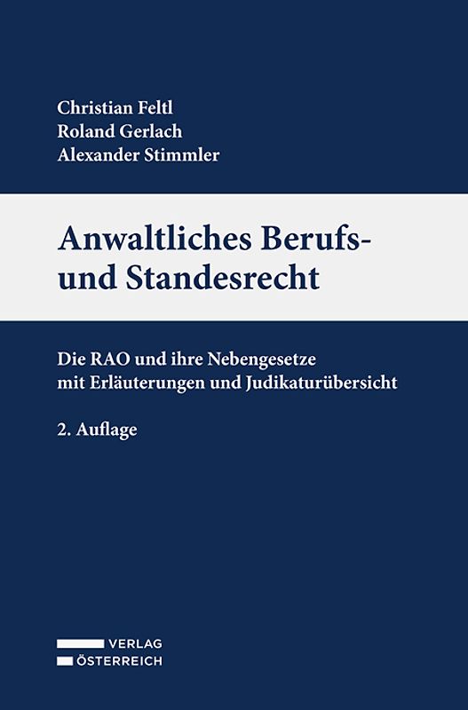 Anwaltliches Berufs- und Standesrecht