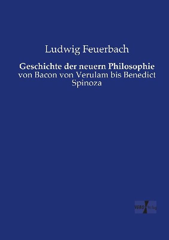 Geschichte der neuern Philosophie