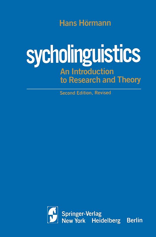 Psycholinguistics
