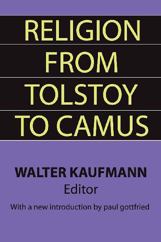 Religion from Tolstoy to Camus