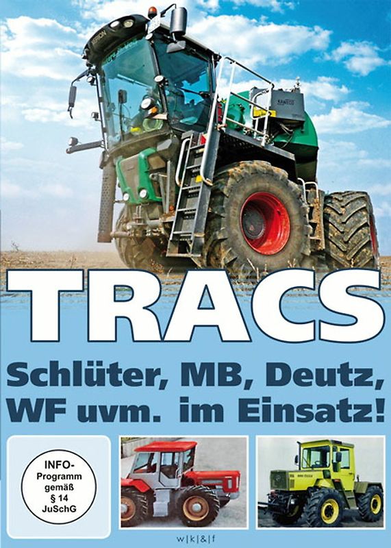 Tracs - Schlüter, MB, Deutz, WF uvm. im Einsatz DVD