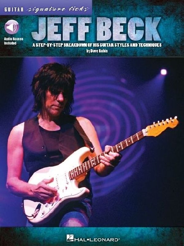 Jeff Beck (Guitar Signature Licks) - Rubin, Dave
