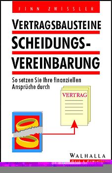 Vertragsbausteine Scheidungsvereinbarung