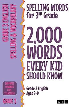 Spelling Words for 3rd Grade