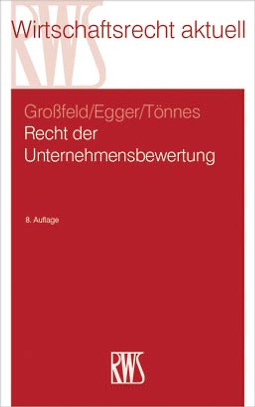 Recht der Unternehmensbewertung