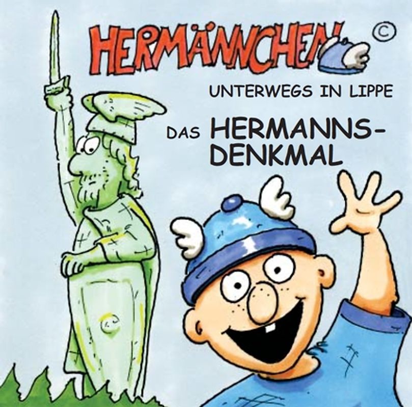 Hermännchen unterwegs in Lippe - Teil 1: Das Hermannsdenkmal