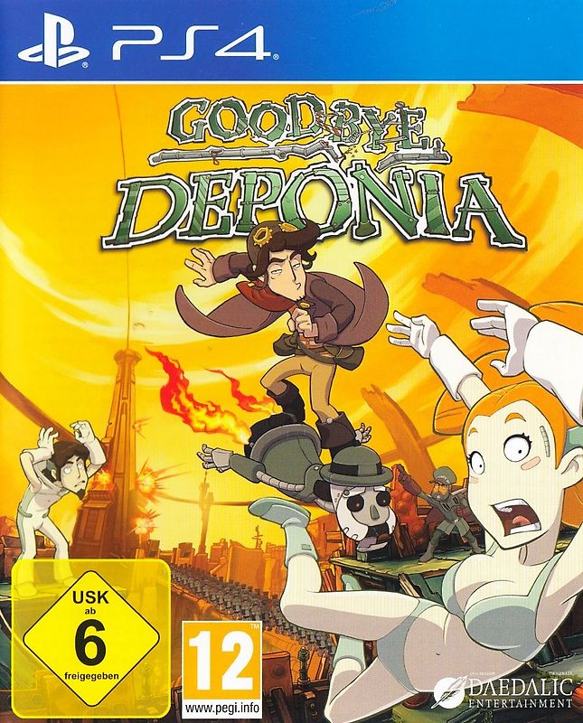 Goodbye Deponia PlayStation 4