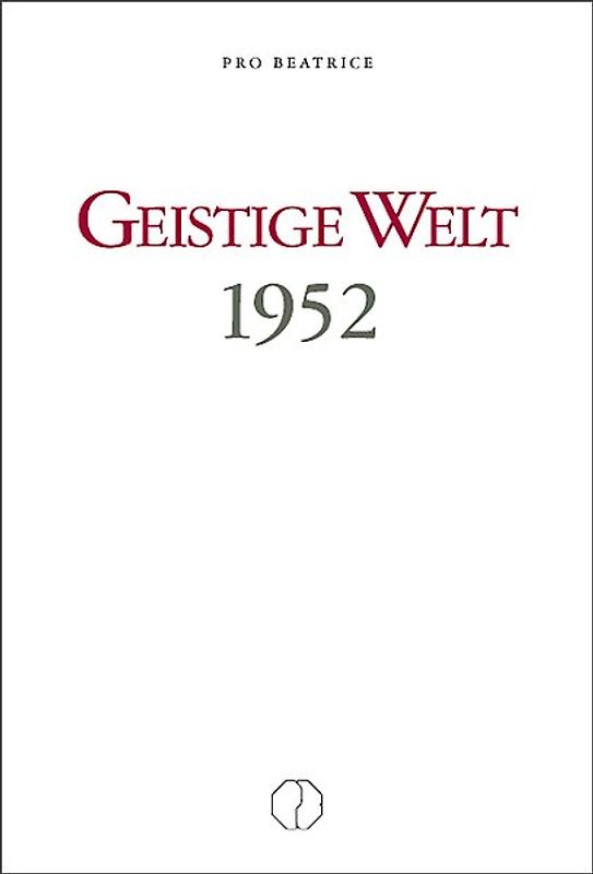 Geistige Welt 1952