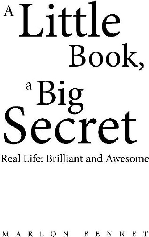 A Little Book, A Big Secret