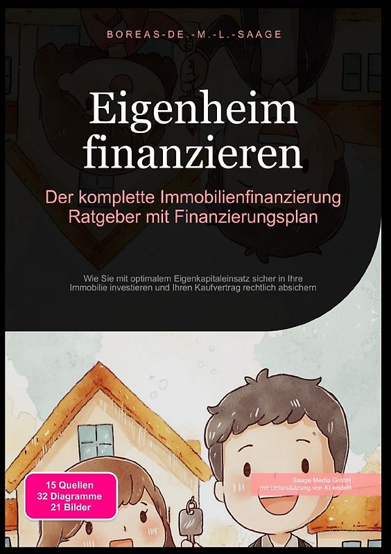 Immobilien (DE) / Eigenheim finanzieren: Der komplette Immobilienfinanzierung Ratgeber mit Finanzierungsplan