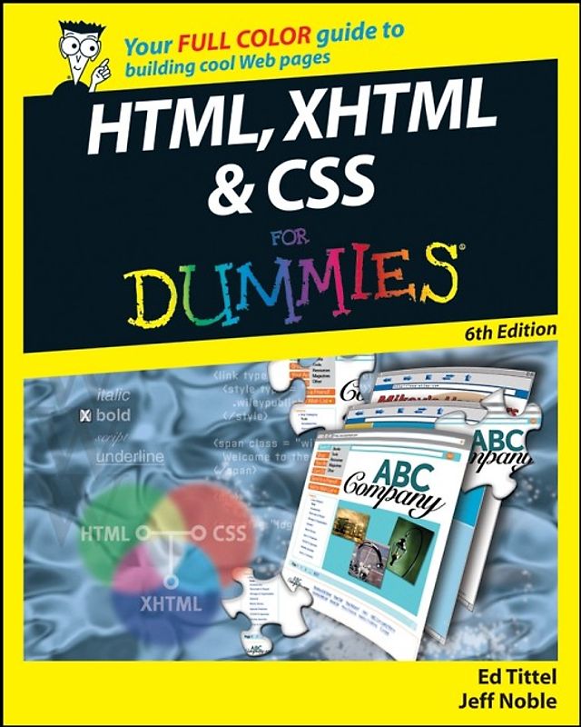 HTML, XHTML & CSS For Dummies