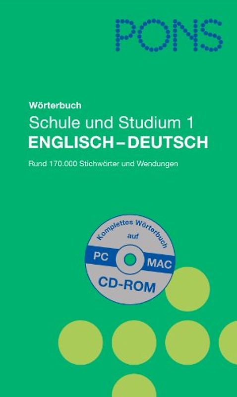 PONS Wörterbuch Schule und Studium 1