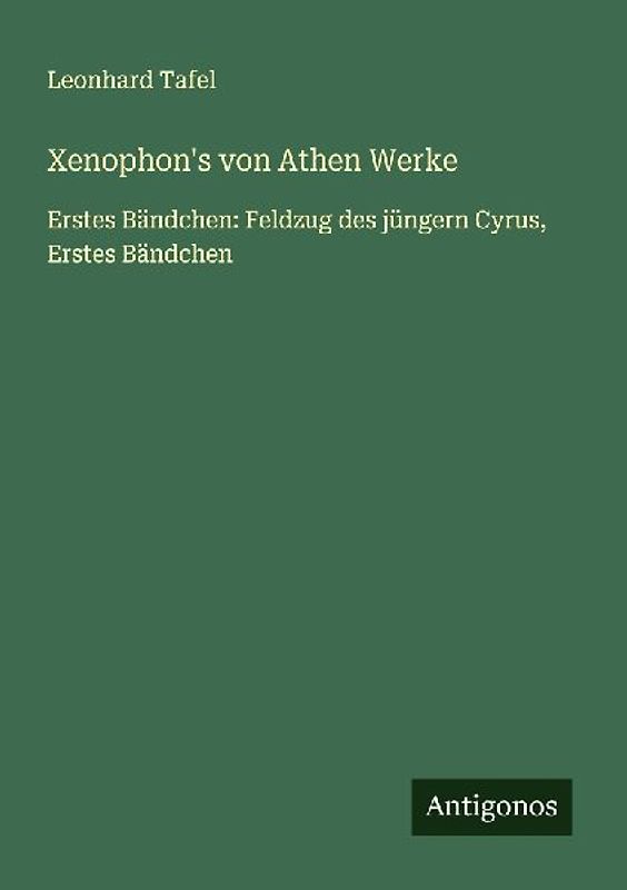Xenophon's von Athen Werke