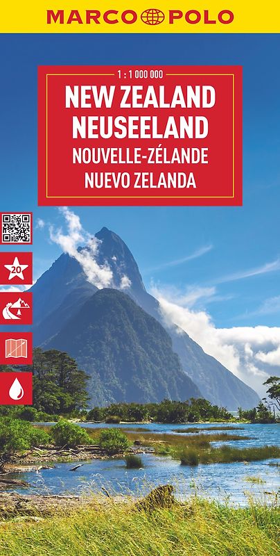 MARCO POLO Reisekarte Neuseeland 1:1 Mio.