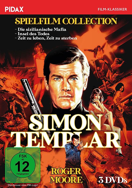 Simon Templar Spielfilm Collection DVD