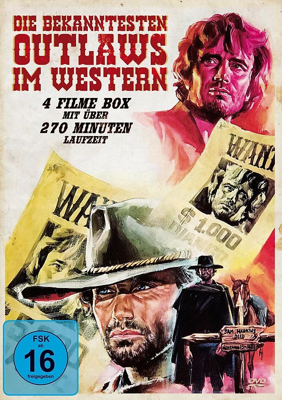 Die bekanntesten Outlaws im Western DVD