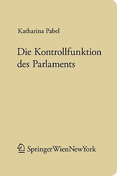 Die Kontrollfunktion des Parlaments