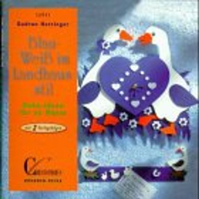 Blau-Weiss im Landhausstil. Deko-Ideen für zu Hause. Mit zwei Vorlagebögen