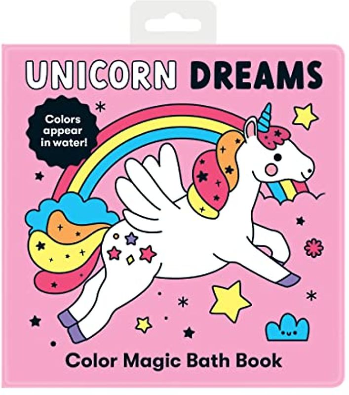 Unicorn Dreams Color Magic Bath Book