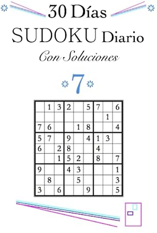 30 Dias SUDOKU Diario Con Soluciones 7
