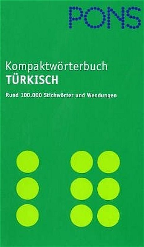 PONS Kompaktwörterbuch Türkisch