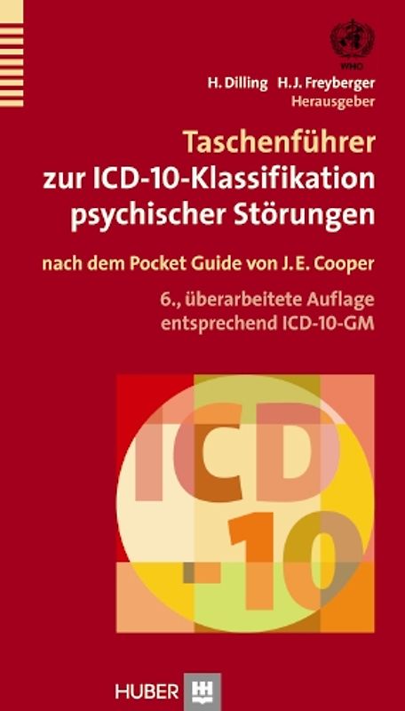 Taschenführer zur ICD-10-Klassifikation psychischer Störungen
