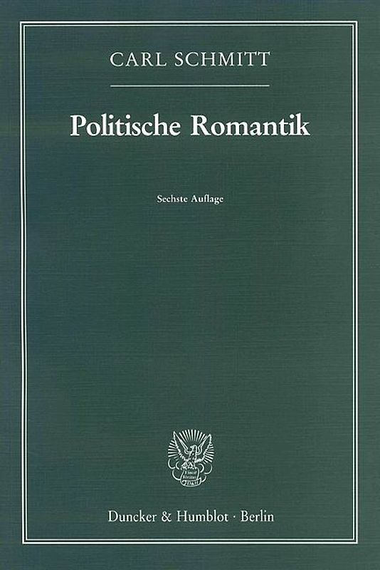 Politische Romantik.