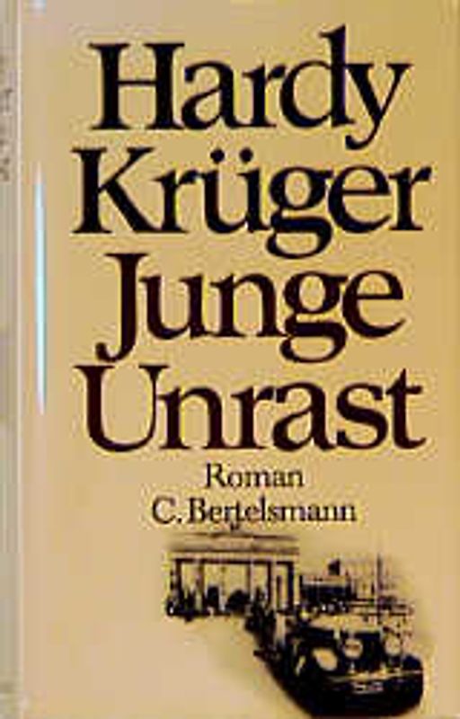 Junge Unrast. Roman