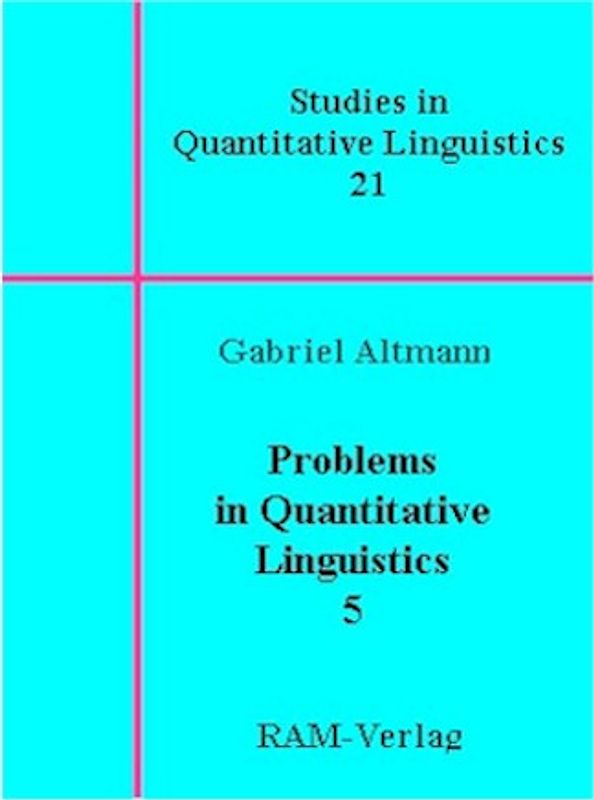 Studies in Quantitative Linguistics 21