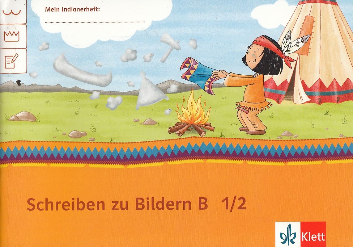 Schreiben zu Bildern B 1/2. Übungsheft Klasse 1/2