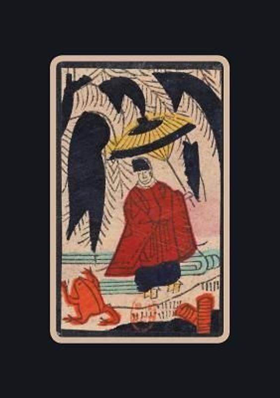 Carnet Ligné Carte À Jouer, Ombrelle, Japon 19e