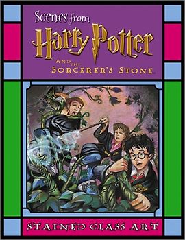 Scences from Harry Potter and the Sorcerer's Stone (Harry Potter Stained Glass Books)