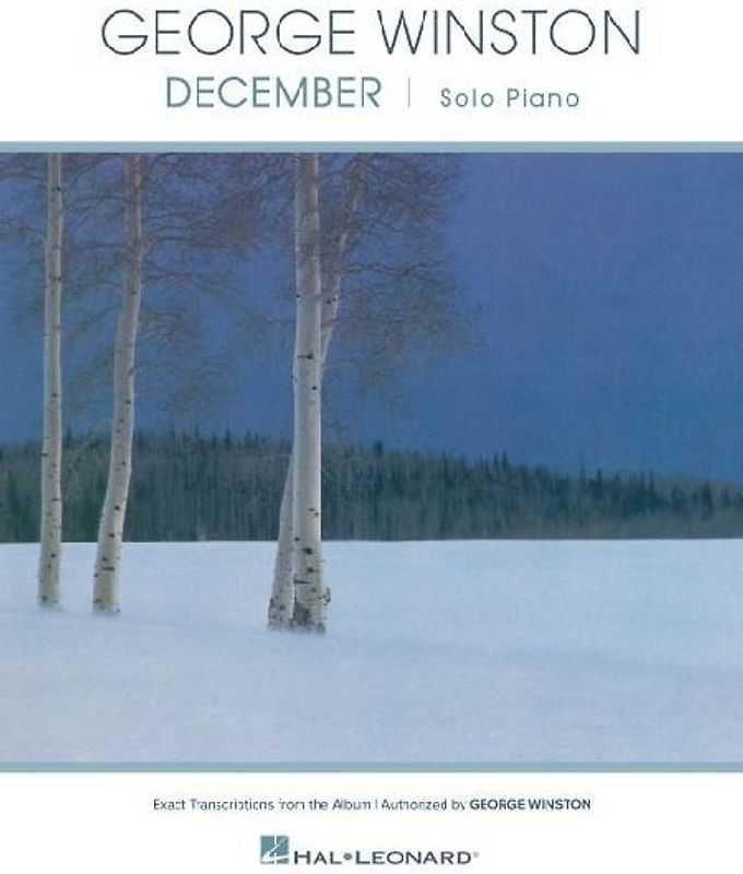 George Winston - December: 10 Exact Transcriptions from the Album for Piano Solo