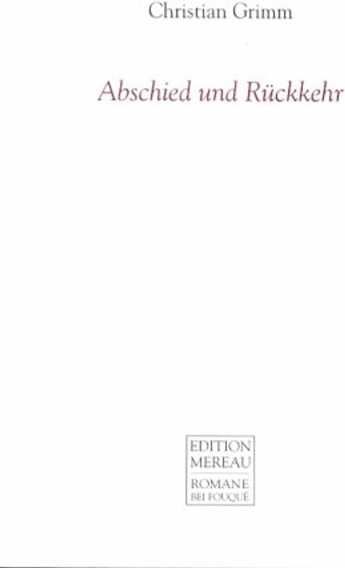 Abschied und Rückkehr