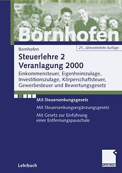 Steuerlehre 2 Veranlagung 2000