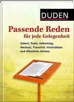 Duden – Passende Reden für jede Gelegenheit