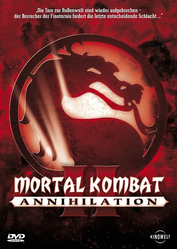 Mortal Kombat 2 - Annihilation DVD