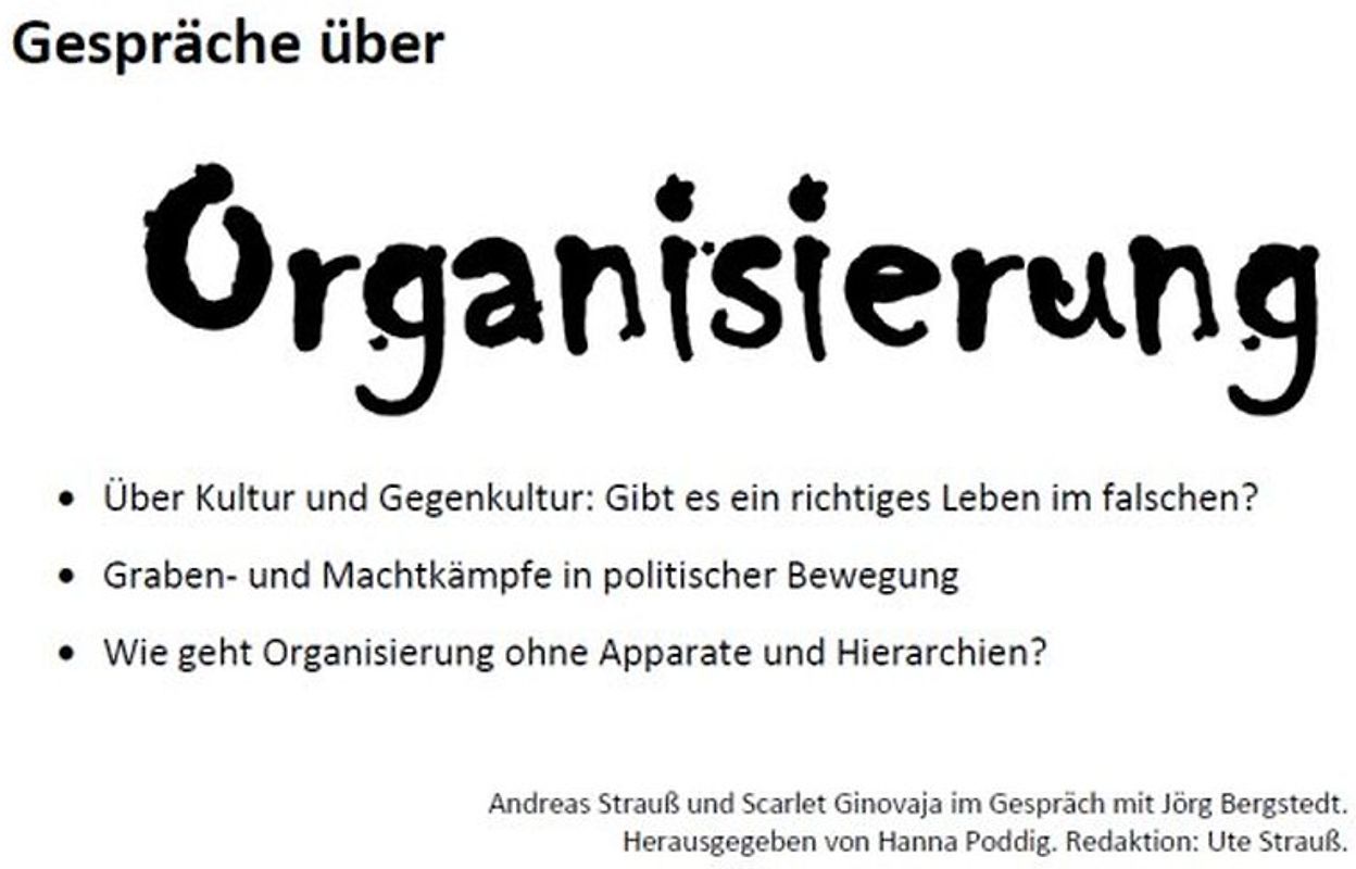 Gespräche über Organisierung