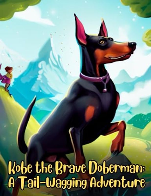 Kobe the Brave Doberman - A Tail-Wagging Adventure: Short Story for kids about Doberman, Perseverance & Self-Confidence I A Motivational Book For kids I Gift for kids.