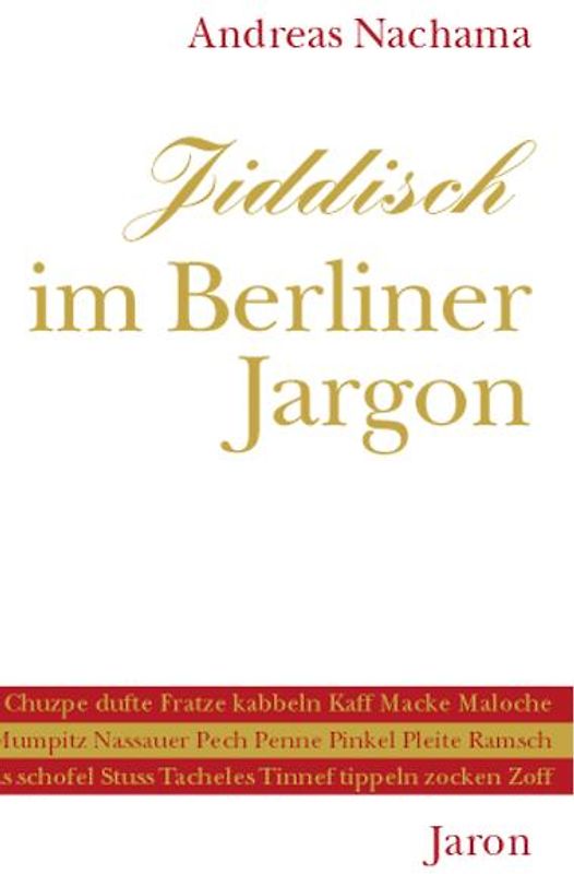 Jiddisch im Berliner Jargon