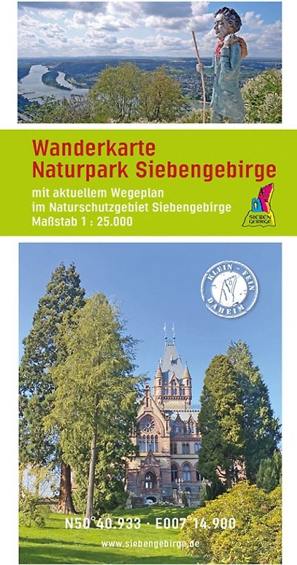 Wanderkarte Naturpark Siebengebirge