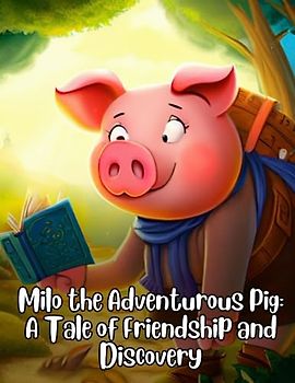 Milo the Adventurous Pig - A Tale of Friendship and Discovery: Short Story for kids about Pig, Perseverance & Self-Confidence I A Motivational Book For kids I Gift for kids