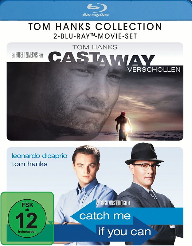 Cast Away / Catch me if you can [2 Discs, Tom Hanks Collection] Blu-ray Disc